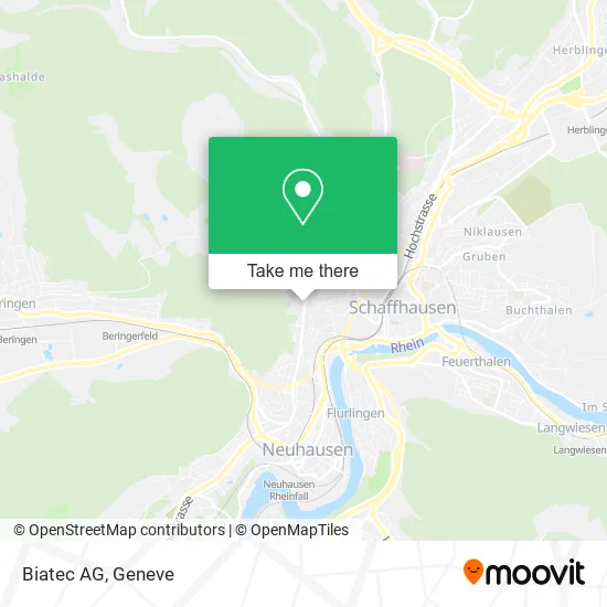 Biatec AG map