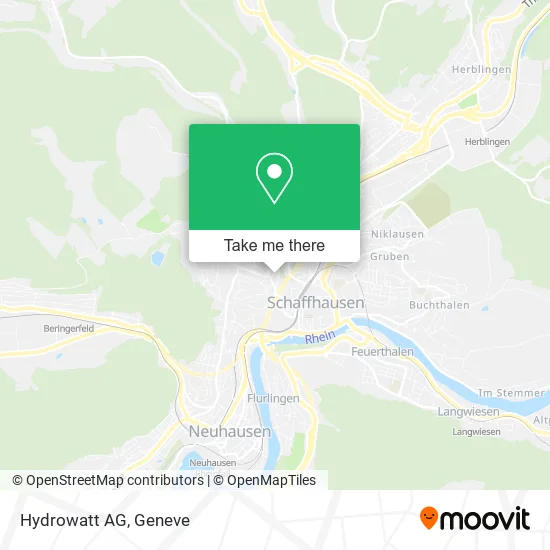 Hydrowatt AG map