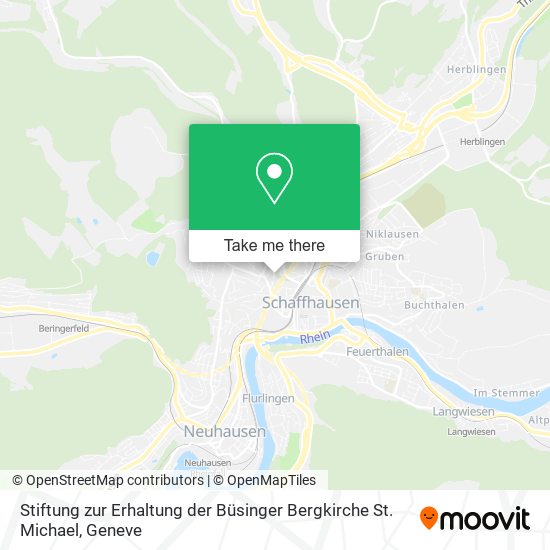 Stiftung zur Erhaltung der Büsinger Bergkirche St. Michael map