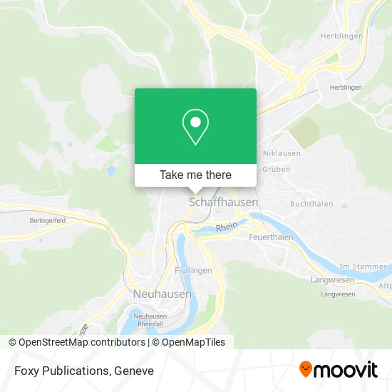 Foxy Publications map