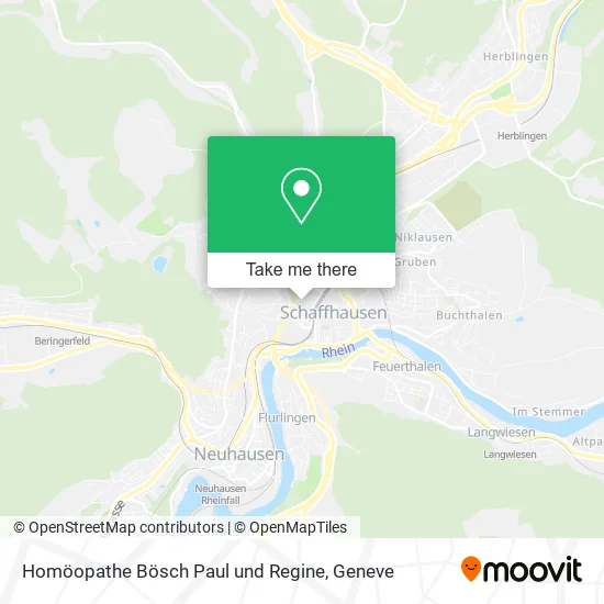 Homöopathe Bösch Paul und Regine map