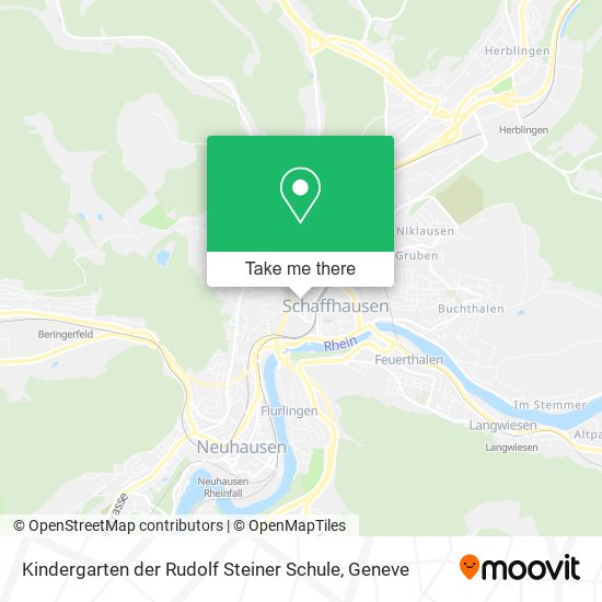 Kindergarten der Rudolf Steiner Schule map