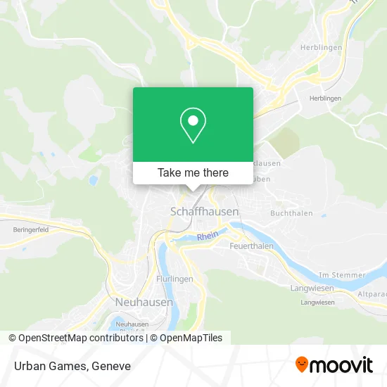 Urban Games map