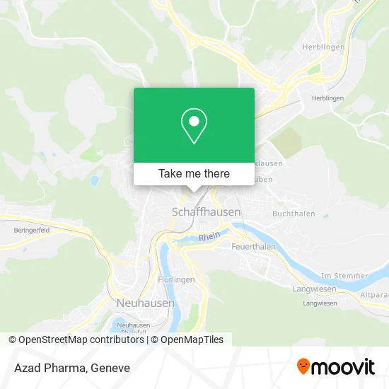Azad Pharma map