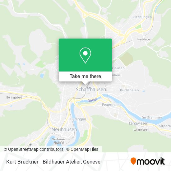 Kurt Bruckner - Bildhauer Atelier map
