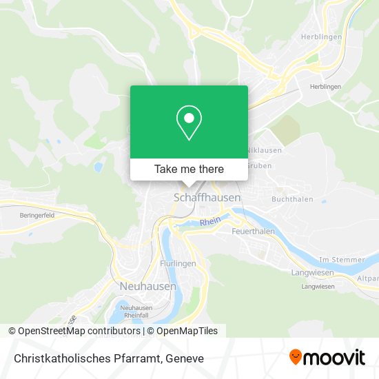 Christkatholisches Pfarramt map