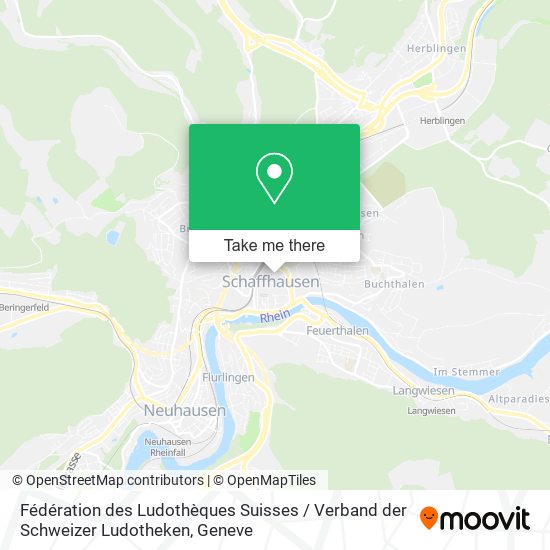 Fédération des Ludothèques Suisses / Verband der Schweizer Ludotheken plan