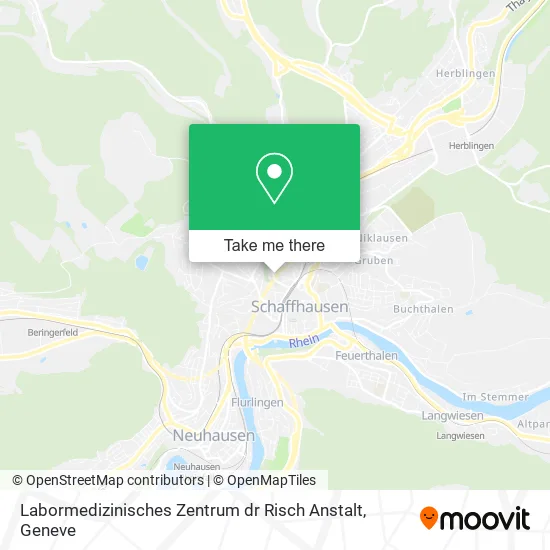Labormedizinisches Zentrum dr Risch Anstalt map