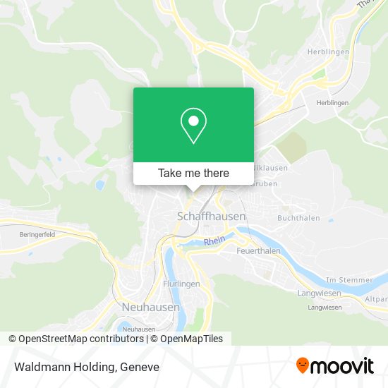 Waldmann Holding map
