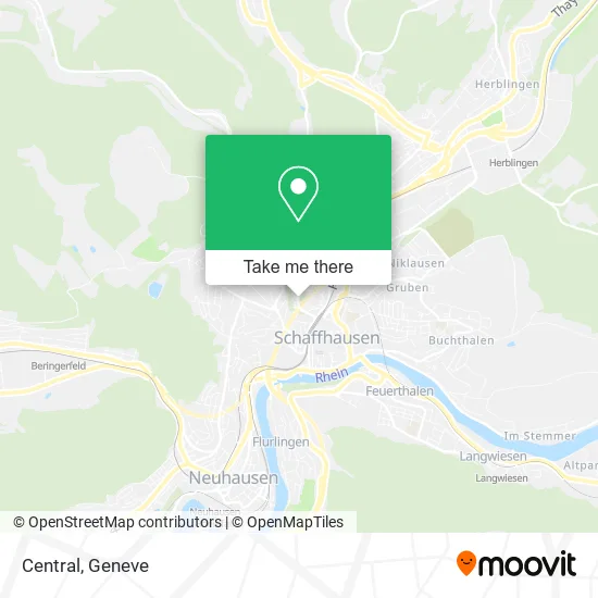 Central map
