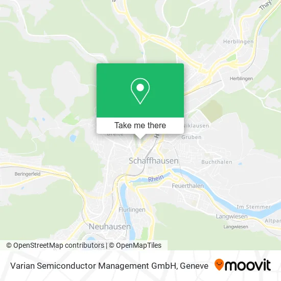 Varian Semiconductor Management GmbH map