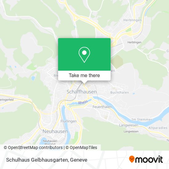 Schulhaus Gelbhausgarten map