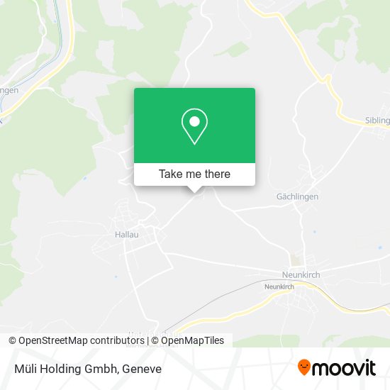 Müli Holding Gmbh map