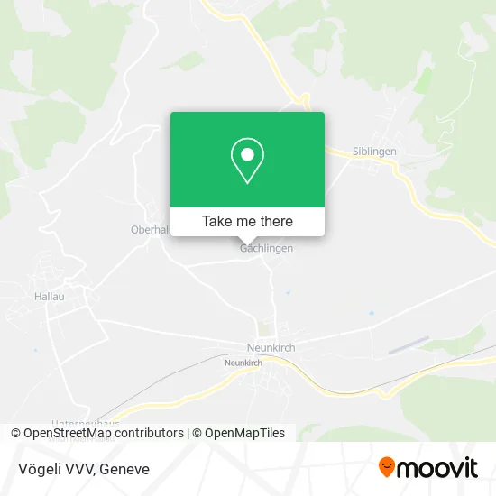 Vögeli VVV map