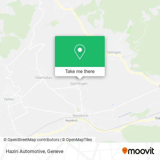Haziri Automotive map