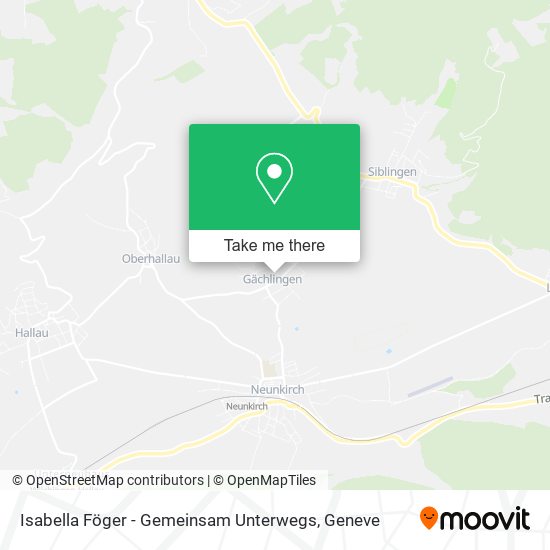 Isabella Föger - Gemeinsam Unterwegs map