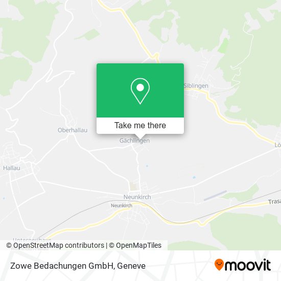 Zowe Bedachungen GmbH map