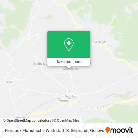Florabox Floristische Werkstatt, S. Siliprandi map