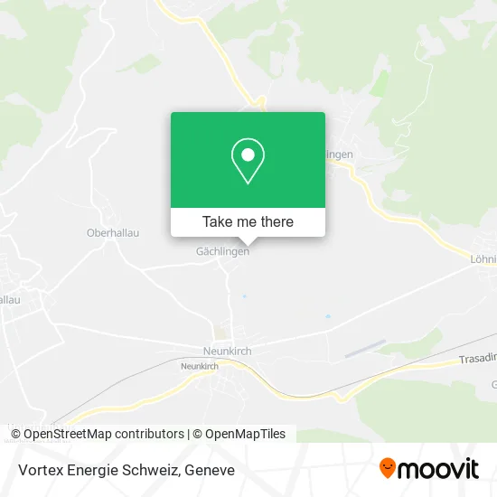 Vortex Energie Schweiz map