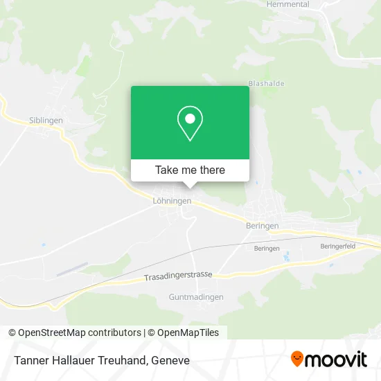 Tanner Hallauer Treuhand map