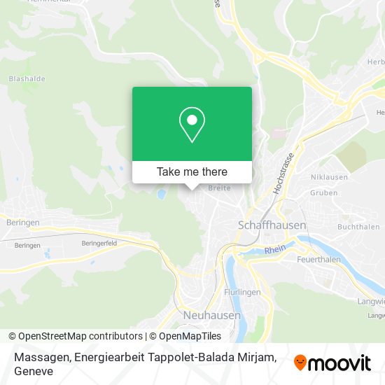 Massagen, Energiearbeit Tappolet-Balada Mirjam map