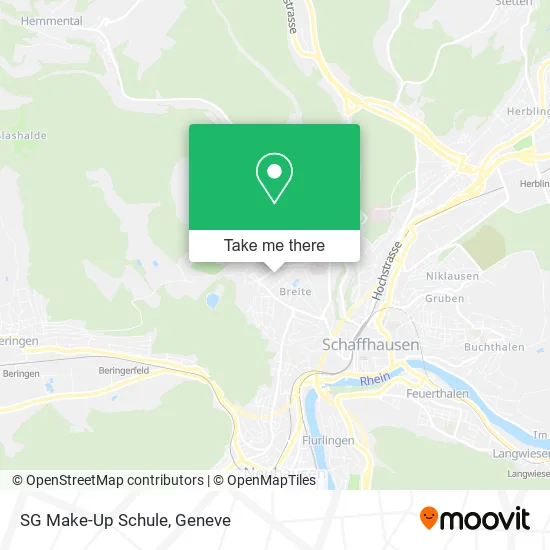 SG Make-Up Schule map
