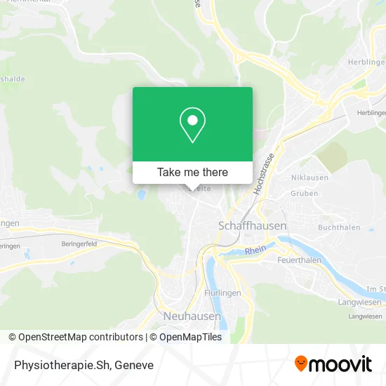 Physiotherapie.Sh map