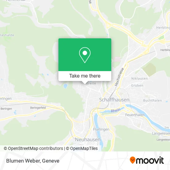 Blumen Weber map