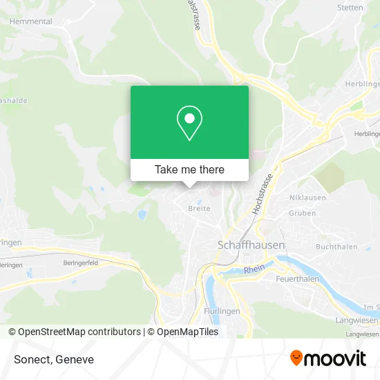Sonect map