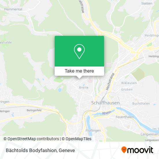 Bächtolds Bodyfashion map
