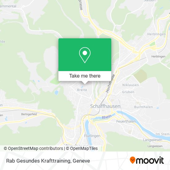 Rab Gesundes Krafttraining map