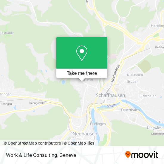 Work & Life Consulting map