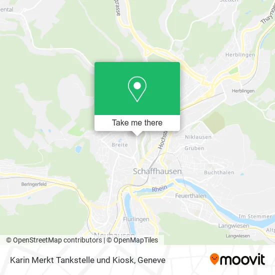 Karin Merkt Tankstelle und Kiosk map