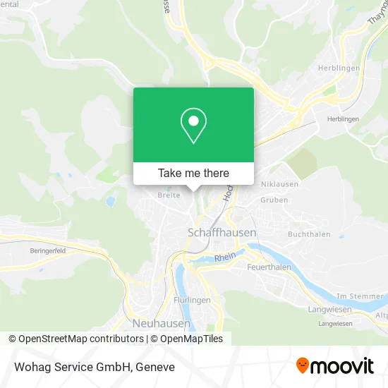 Wohag Service GmbH map