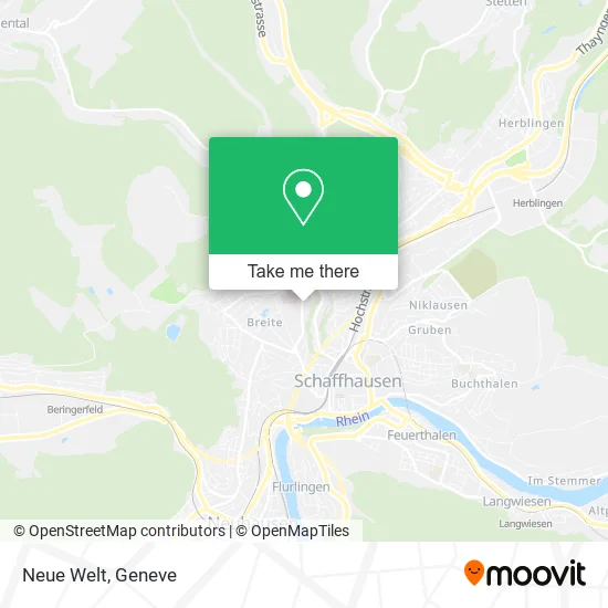 Neue Welt map