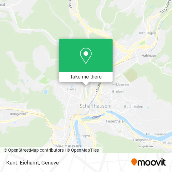 Kant. Eichamt map