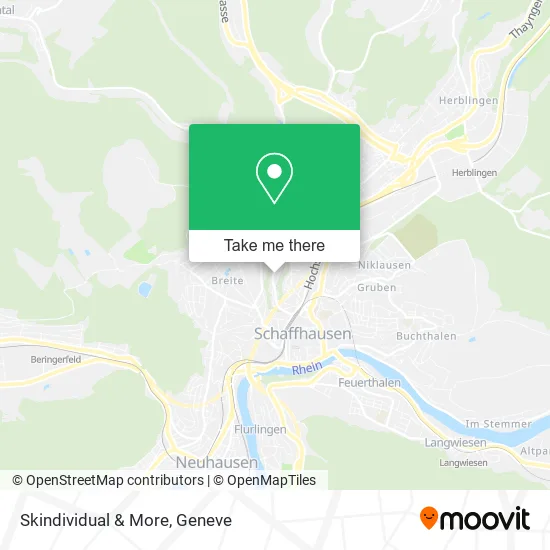 Skindividual & More map