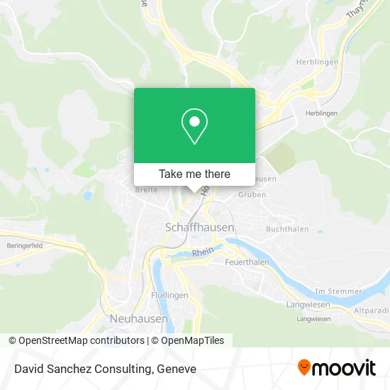 David Sanchez Consulting map