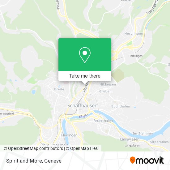 Spirit and More map