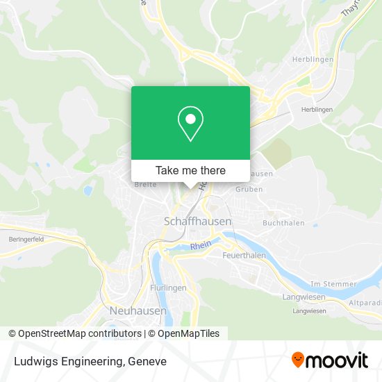 Ludwigs Engineering map