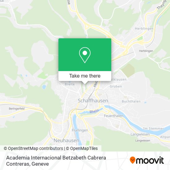 Academia Internacional Betzabeth Cabrera Contreras map