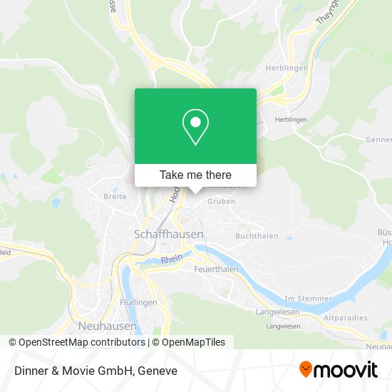 Dinner & Movie GmbH map