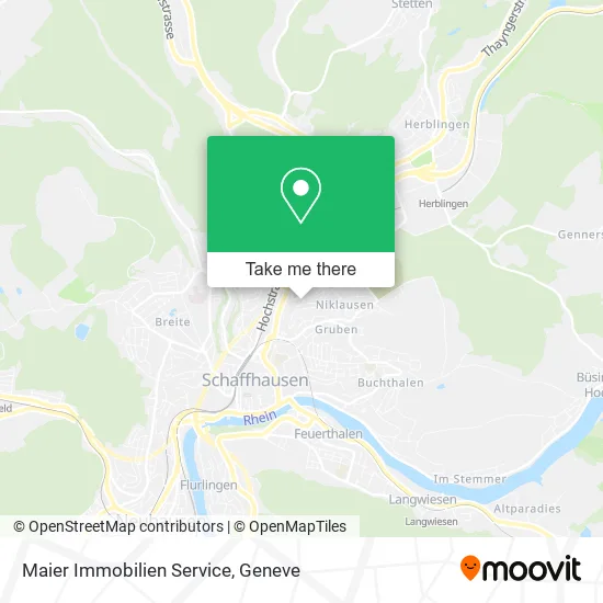 Maier Immobilien Service map
