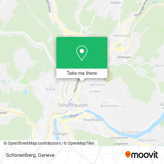Schönenberg map