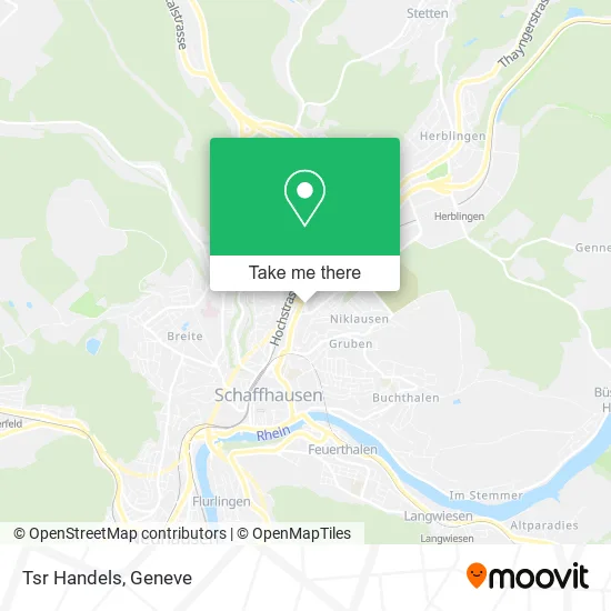 Tsr Handels map