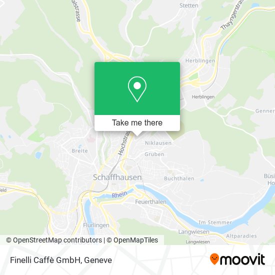 Finelli Caffè GmbH map
