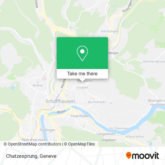 Chatzesprung map