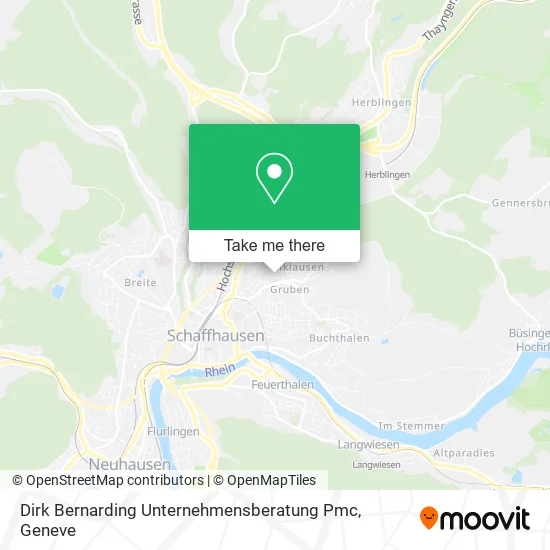 Dirk Bernarding Unternehmensberatung Pmc map