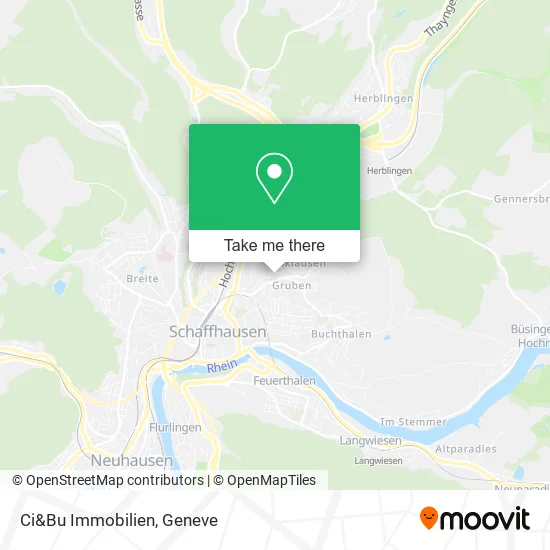 Ci&Bu Immobilien map