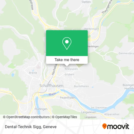 Dental-Technik Sigg map